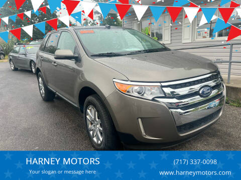 2013 Ford Edge for sale at HARNEY MOTORS in Gettysburg PA