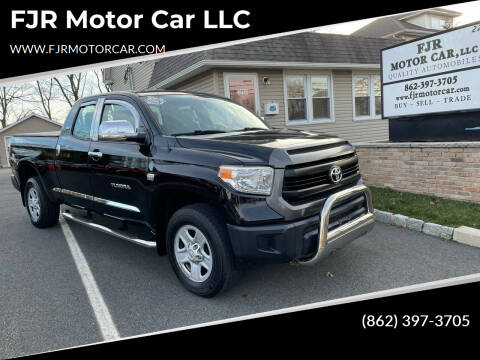 2014 Toyota Tundra for sale at FJR Motor Car LLC in Mine Hill NJ