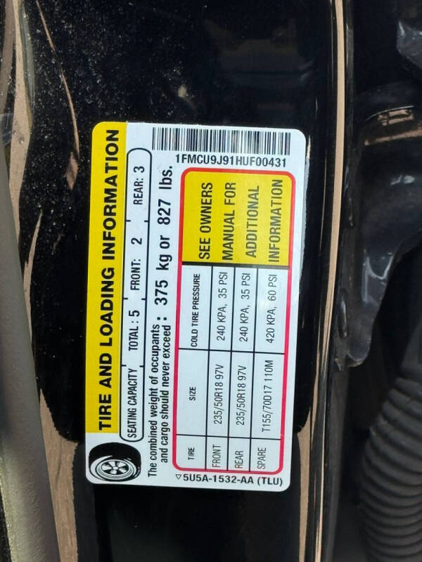 2017 Ford Escape Titanium