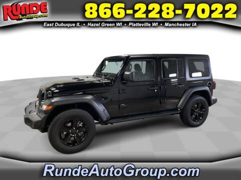 2020 Jeep Wrangler Unlimited for sale at Runde PreDriven in Hazel Green WI