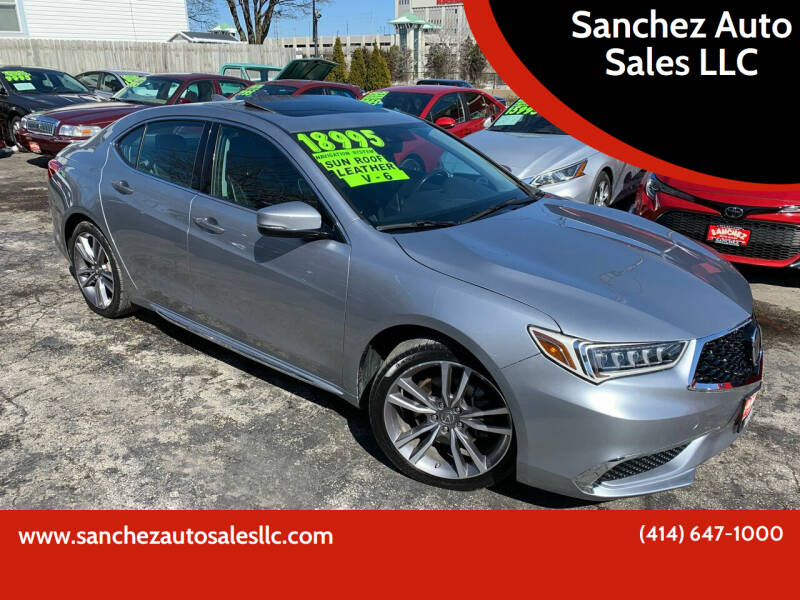 2019 Acura TLX for sale at Sanchez Auto Sales LLC in Milwaukee WI