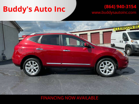 2012 Nissan Rogue for sale at Buddy's Auto Inc in Pendleton SC