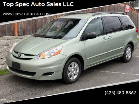 2008 Toyota Sienna for sale at Top Spec Auto Sales LLC in Lynnwood WA