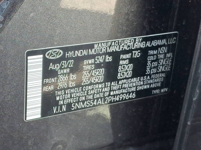 2023 Hyundai Santa Fe Calligraphy