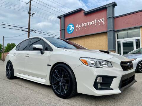 2018 Subaru WRX for sale at Automotive Solutions in Louisville KY
