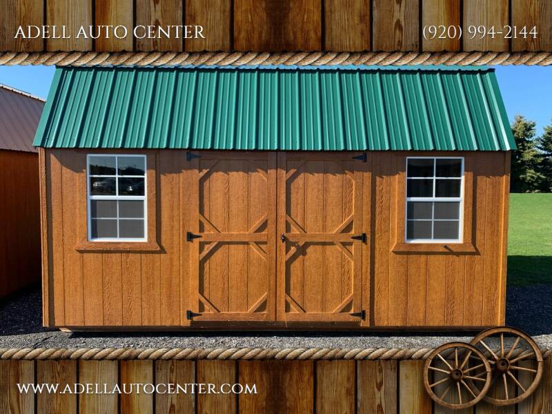 2022 NORTH STAR BUILDINGS 12X16 LOFTED GARDEN SHED for sale at ADELL AUTO CENTER in Waldo WI
