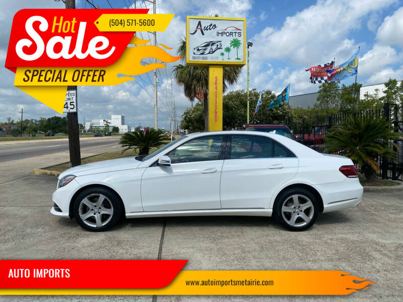 2015 Mercedes-Benz E-Class for sale at AUTO IMPORTS in Metairie LA