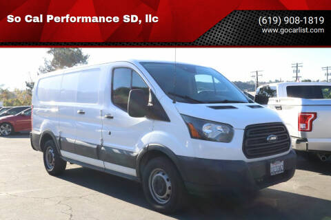 2016 Ford Transit for sale at So Cal Performance SD, llc in San Diego CA