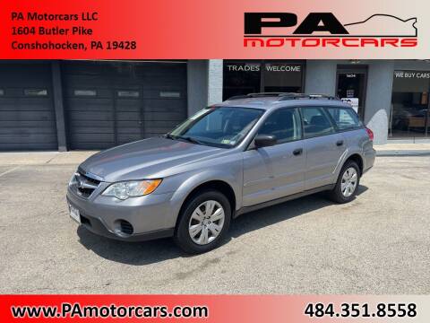 2009 Subaru Outback for sale at PA Motorcars in Conshohocken PA