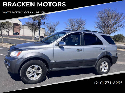 2003 Kia Sorento for sale at BRACKEN MOTORS in San Antonio TX