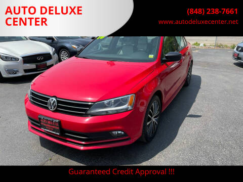 2016 Volkswagen Jetta for sale at AUTO DELUXE CENTER in Toms River NJ
