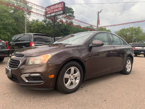 2015 Chevrolet Cruze for sale at Dealswithwheels in Inver Grove Heights MN