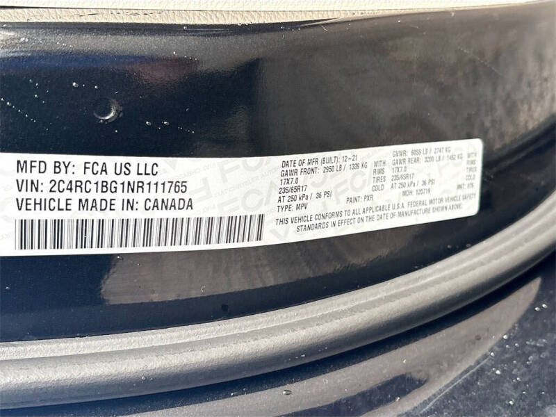 2022 Chrysler Pacifica Touring L