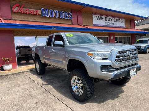 2017 Toyota Tacoma for sale at Ohana Motors - Lifted Vehicles in Lihue HI