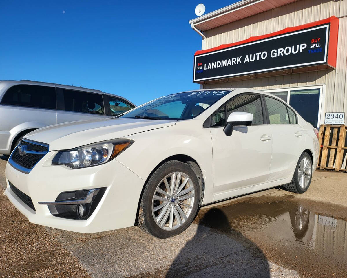 2015 Subaru Impreza for sale at LANDMARK AUTO GROUP LLC in Weston, NE