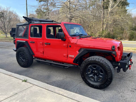 2018 Jeep Wrangler Unlimited for sale at Carolina Automax Inc. in Sanford NC