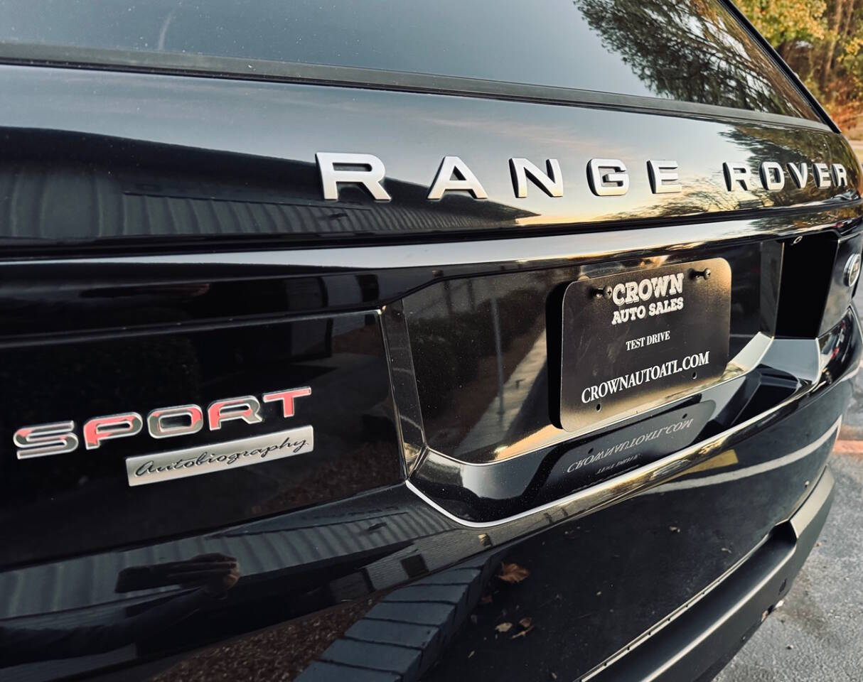 2015 Land Rover Range Rover Sport for sale at Crown Auto Sales in Marietta, GA