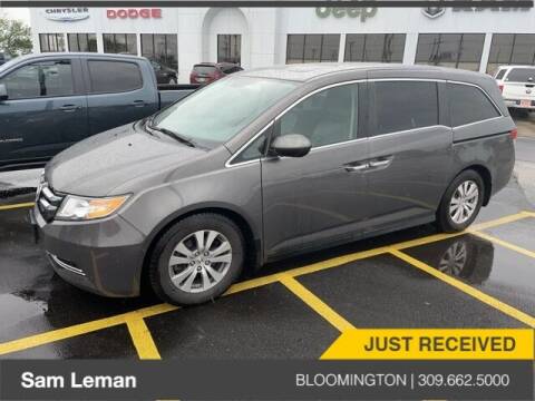 2015 Honda Odyssey for sale at Sam Leman CDJR Bloomington in Bloomington IL