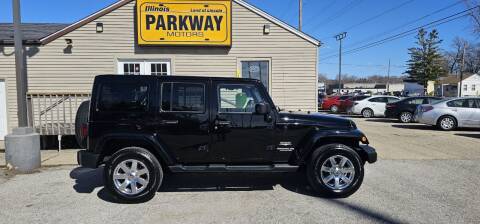 2013 Jeep Wrangler Unlimited for sale at Parkway Motors in Springfield IL