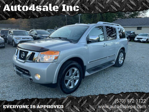2012 Nissan Armada for sale at Auto4sale Inc in Mount Pocono PA