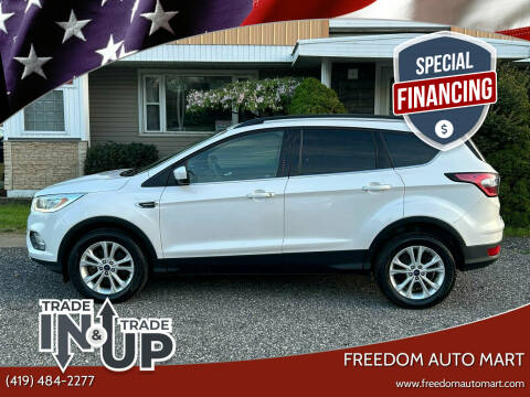 2017 Ford Escape for sale at Freedom Auto Mart in Bellevue OH