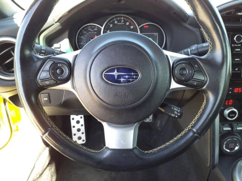 2017 Subaru BRZ Series.Yellow