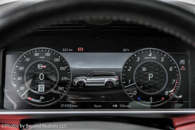 2018 Land Rover Range Rover Sport SVR