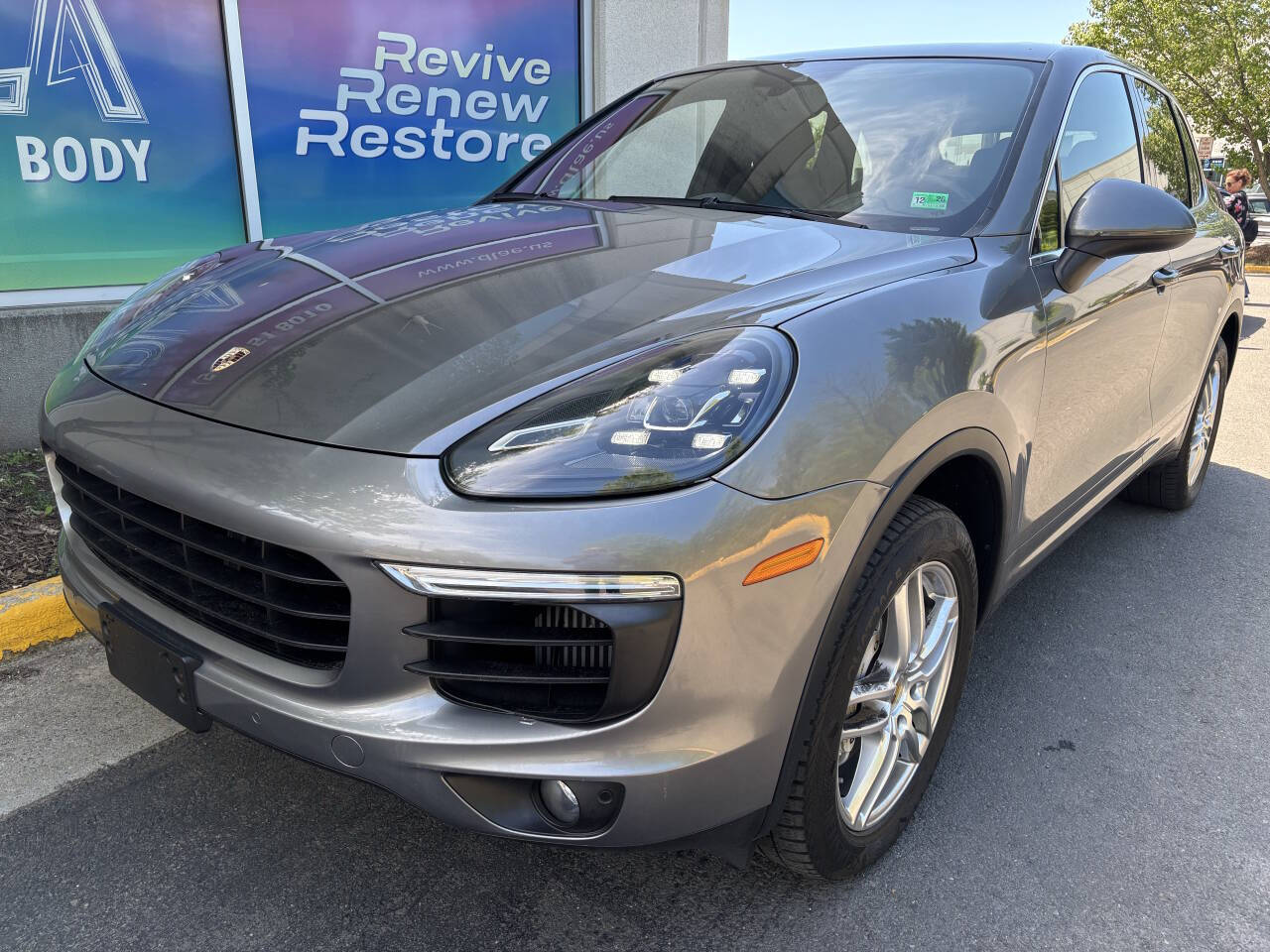 Gray 2016 Porsche Cayenne S AWD S 4dr SUV 1