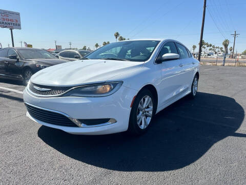 2015 Chrysler 200 for sale at Carz R Us LLC in Mesa AZ