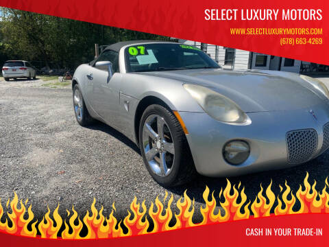 2007 Pontiac Solstice