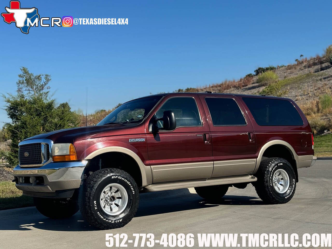 2001 Ford Excursion for sale at TMCR LLC in SPICEWOOD, TX