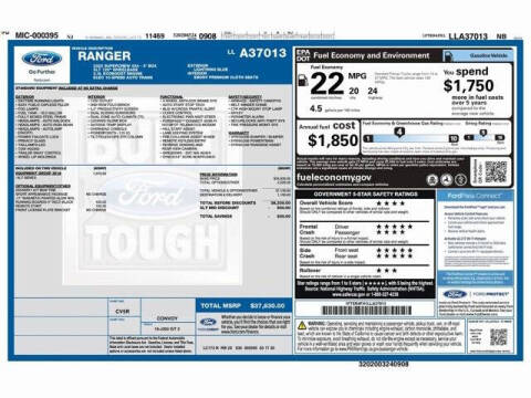 2020 Ford Ranger XLT