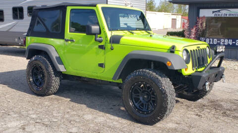 2012 Jeep Wrangler for sale at Deals on Wheels in Imlay City MI