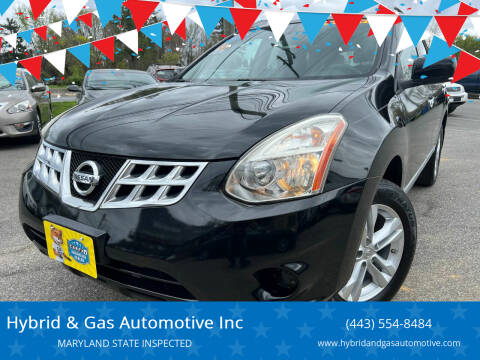 2012 Nissan Rogue for sale at Hybrid & Gas Automotive Inc in Aberdeen MD