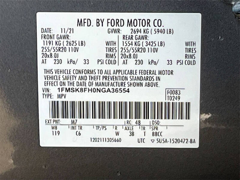 2022 Ford Explorer Limited