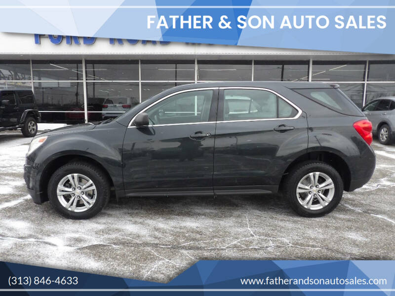 2014 Chevrolet Equinox for sale at Father & Son Auto Sales in Dearborn MI