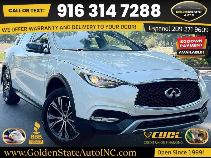 2017 Infiniti QX30 for sale at Golden State Auto Inc. in Rancho Cordova CA