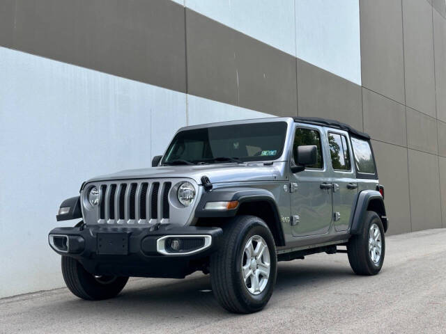 2018 Jeep Wrangler Unlimited for sale at Phoenix Motor Co in Romulus, MI