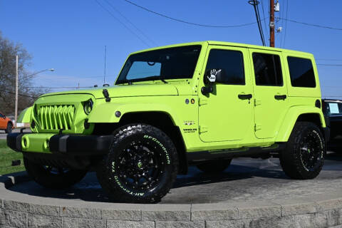2016 Jeep Wrangler Unlimited for sale at Platinum Motors LLC in Heath OH