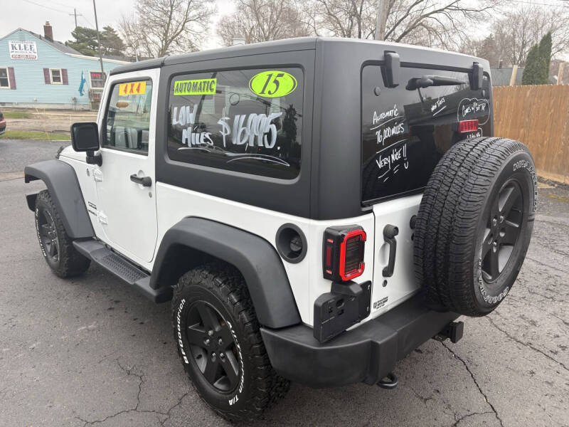 2015 Jeep Wrangler Sport