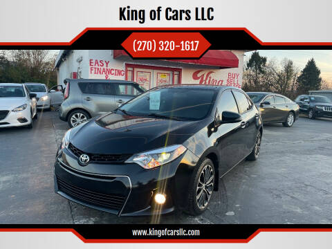 2016 Toyota Corolla for sale at King of Cars LLC in Bowling Green KY