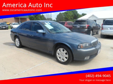 2005 Lincoln LS for sale at America Auto Inc in South Sioux City NE