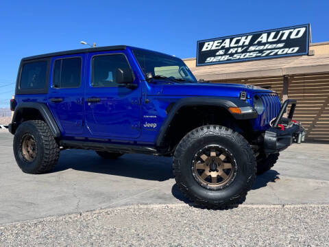 2020 Jeep Wrangler Unlimited for sale at Beach Auto and RV Sales in Lake Havasu City AZ