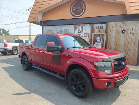 2013 Ford F-150 for sale at Alpha Automotive in Billings MT