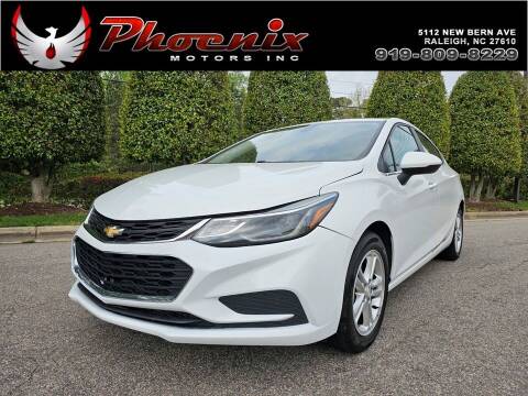 2017 Chevrolet Cruze for sale at Phoenix Motors Inc in Raleigh NC