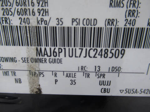 2018 Ford EcoSport SE