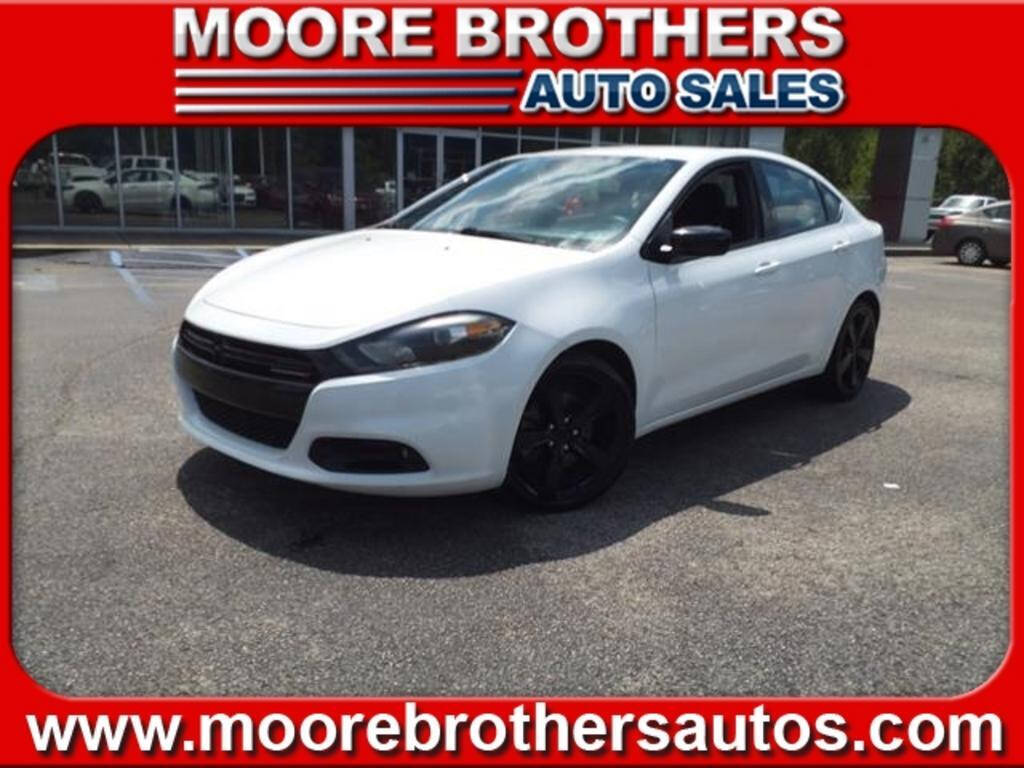 White 2016 Dodge Dart SXT SXT 4dr Sedan 1