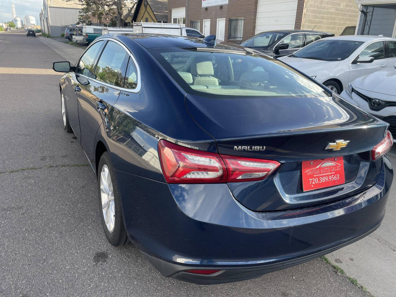 2020 Chevrolet Malibu for sale at Ganda Auto Sales in Denver, CO