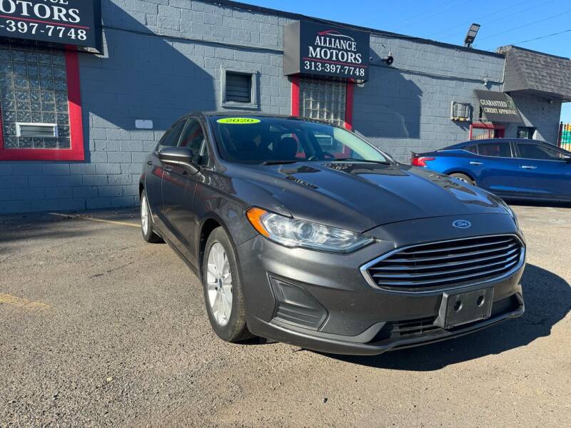 2020 Ford Fusion for sale at Alliance Motors in Detroit MI