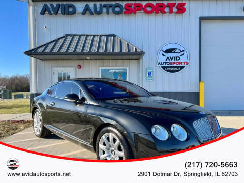 2005 Bentley Continental for sale at AVID AUTOSPORTS in Springfield IL